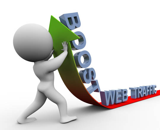 SEO web traffic increase